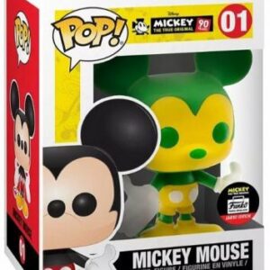 Mickey Mouse : déclinaison verte et jaune