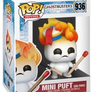 Mini Bibendum en feu : la figurine POP de SOS Fantômes : L’Héritage