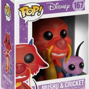 Mushu et Cri-Kee réunis dans la POP Disney