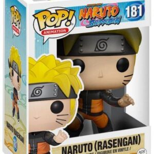 Naruto Uzumaki en pleine exécution du Rasengan