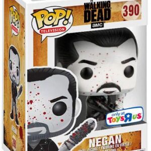 Negan dans sa version Noir et Blanc ensanglantée