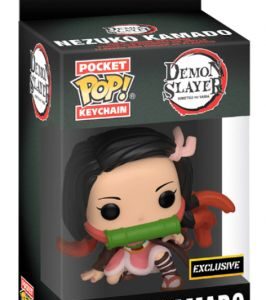 Nezuko Kamado en porte-clés Pocket Keychain