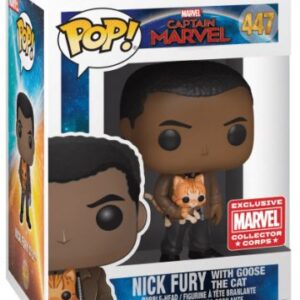 Nick Fury et Goose le chat – édition Captain Marvel