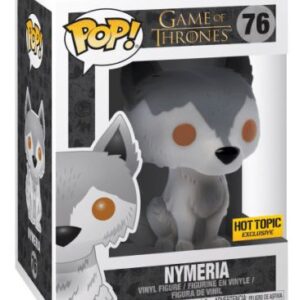 Nymeria, la louve d’Arya en figurine POP Animation