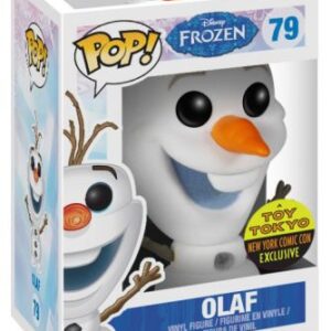 Olaf dans sa déclinaison flockée