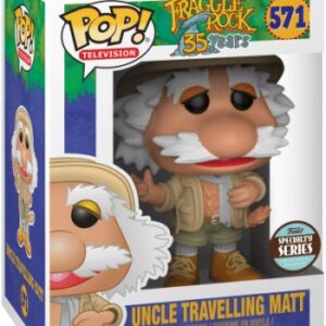 Oncle Voyageur Matt, figurine POP de Fraggle Rock