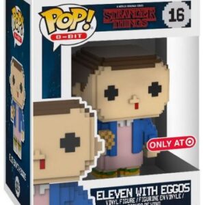 Onze avec ses Eggos, en version 8-bit
