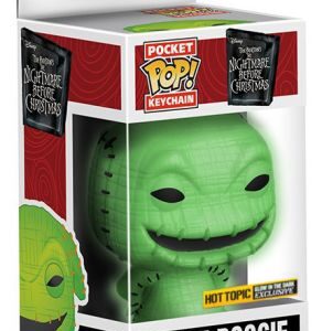 Oogie Boogie, porte-clés brillant dans le noir