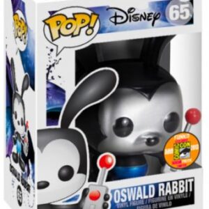 Oswald le lapin chanceux en finition métallique