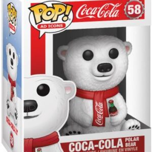 Ours polaire Coca-Cola : la figurine POP classique