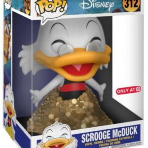 Picsou sur son Tas de Pièces d’Or – format 25 cm
