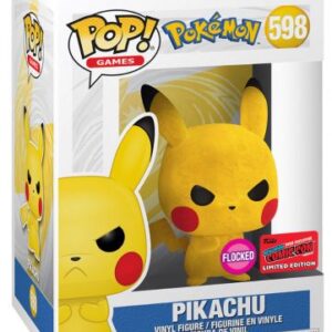 Pikachu en finition flocked