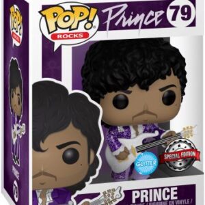 Prince - Pailleté, la figurine POP glitter de la série Rocks