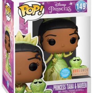 Tiana et Naveen Glitter, le duo POP de La Princesse et la Grenouille