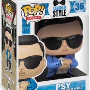 Psy en figurine POP, l’esprit Gangnam Style