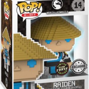 Raiden en version 8-Bit brillante dans le noir [Chase]