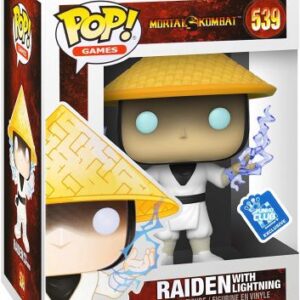 Raiden avec son éclair — figurine POP Mortal Kombat