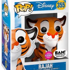 Rajah en finition flockée