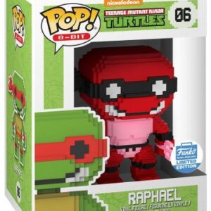 Raphael Rouge, la POP des Tortues Ninja en version 8-Bit