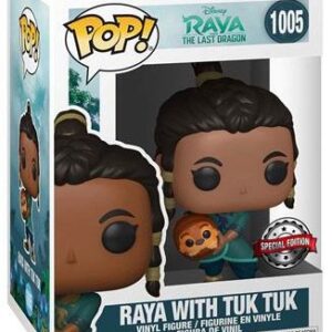 Raya et bébé Tuk Tuk réunis dans une POP Disney