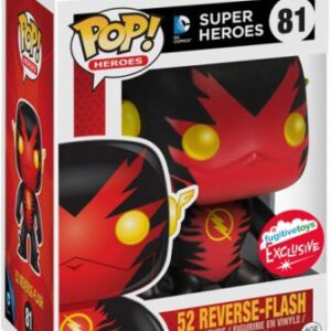 Reverse Flash en costume rouge et noir – version New 52