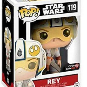 Rey avec son casque X-Wing