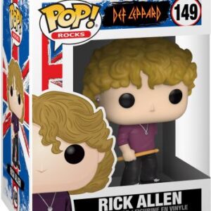 Rick Allen en figurine POP Rocks de Def Leppard