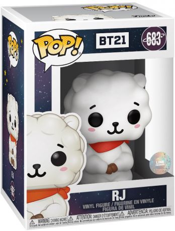 RJ, la figurine POP de BT21