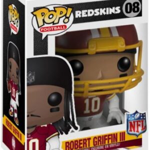 Robert Griffin III, quarterback de la NFL en version POP classique