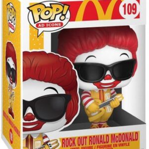 Ronald McDonald en version Rock Out
