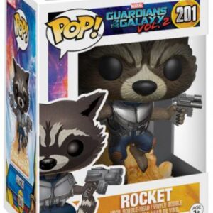 Rocket qui décolle : Rocket Raccoon en POP Marvel