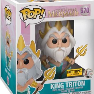 Roi Triton, figurine POP de La Petite Sirène
