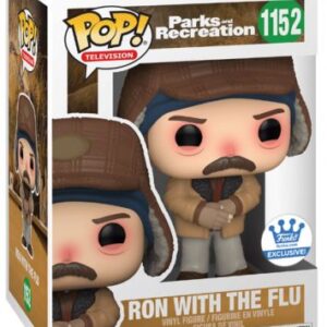 Ron Swanson avec la grippe — Funko POP Parcs et Loisirs