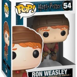 Ron Weasley sur son balai – figurine POP Harry Potter