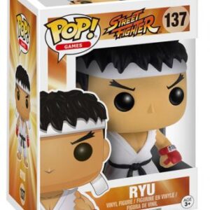 Ryu avec son bandeau blanc – figurine POP