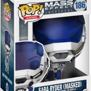 Sara Ryder masquée, figurine POP de Mass Effect