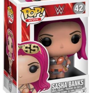 Sasha Banks : figurine POP WWE classique