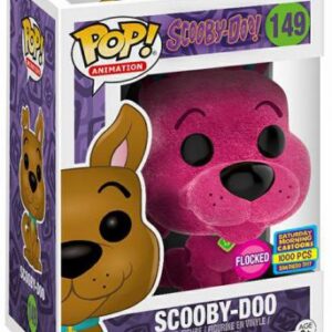 Scooby-Doo en version rose floquée