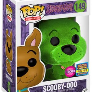 Scooby-Doo en version floquée verte
