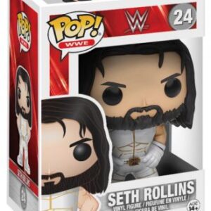 Seth Rollins en blanc – figurine POP WWE