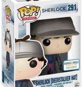 Sherlock Holmes avec sa casquette Deerstalker
