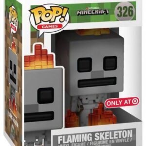 Skeleton en feu – figurine POP Minecraft