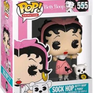 Betty Boop & Pudgy dans leur déclinaison Sock Hop