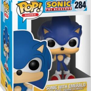 Sonic avec émeraude – figurine POP Games