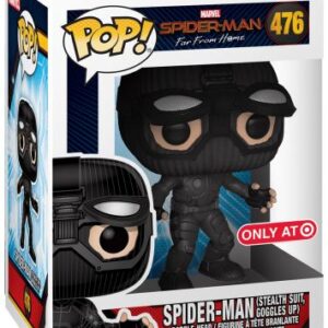 Spider-Man en costume furtif, lunettes relevées