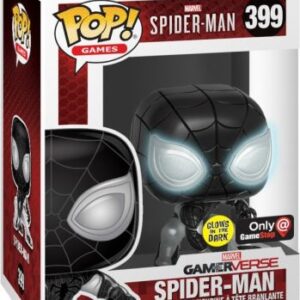 Spider-Man en costume négatif : éclat dans le noir