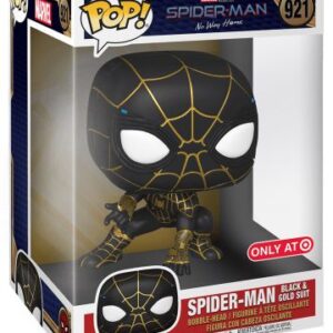 Spider-Man en costume noir et or — édition Super Sized