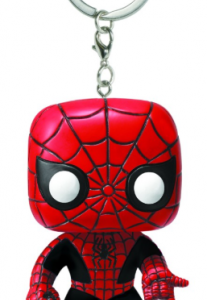 Spider-Man rouge et noir en porte-clés