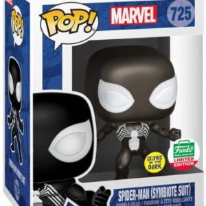 Spider-Man en costume symbiote – Glow in the Dark