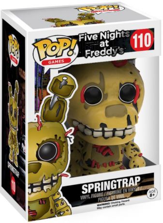 Springtrap en figurine POP classique – Five Nights at Freddy&rsquo;s